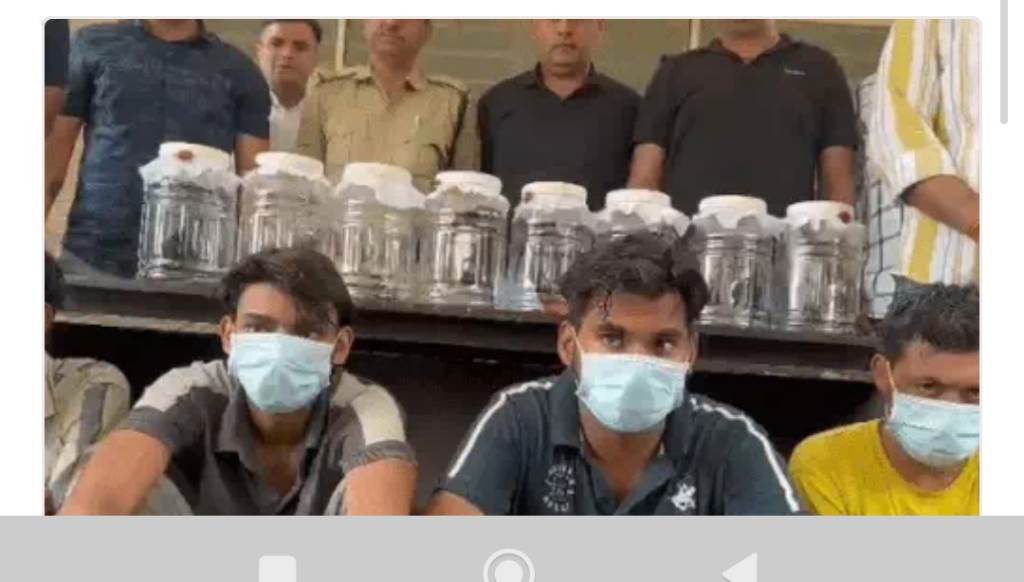 CIA1 Team Seizes Large Cache of Weapons in Karnal Five Accused Arrested